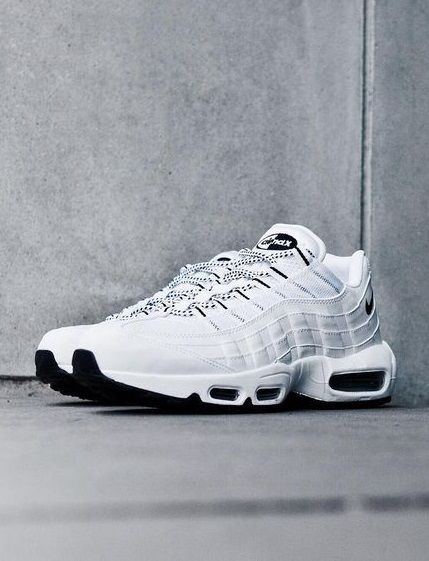 Nike Air Max 95 Triple White Black
