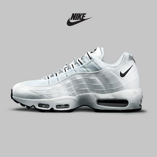 Nike Air Max 95 Triple White Black