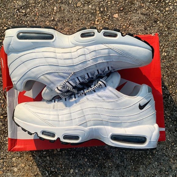 Nike Air Max 95 Triple White Black
